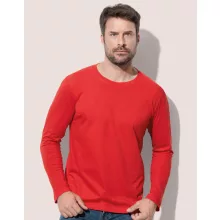 Férfi hosszú ujjú pulóver Stedman Classic-T Long Sleeve S, Világos királykék