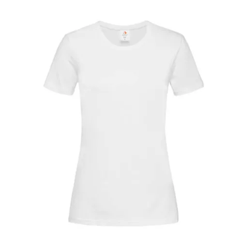 Női rövid ujjú póló Stedman Classic-T Fitted Women -3XL, Fehér
