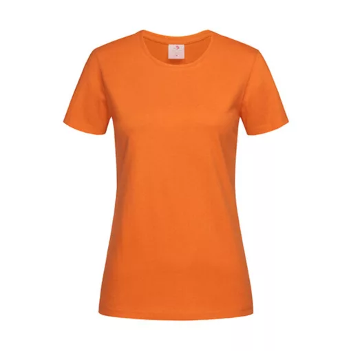 Női rövid ujjú póló Stedman Classic-T Fitted Women -XL, Narancssárga