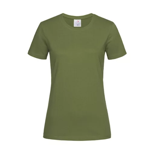Női rövid ujjú póló Stedman Classic-T Fitted Women -XL, Hunters Green