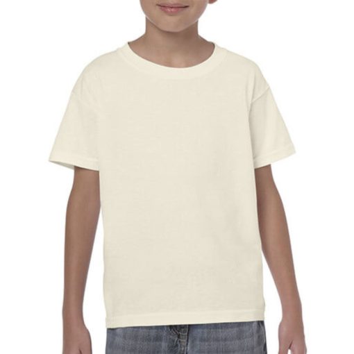 Gyerek póló  Rövid ujjú Gildan Heavy Cotton Youth T-Shirt   Fehér   urespolo.hu