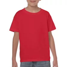 Gyerek póló  Rövid ujjú Gildan Heavy Cotton Youth T-Shirt   Piros   urespolo.hu