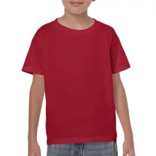 Gyerek póló  Rövid ujjú Gildan Heavy Cotton Youth T-Shirt   Bíboros vörös   urespolo.hu