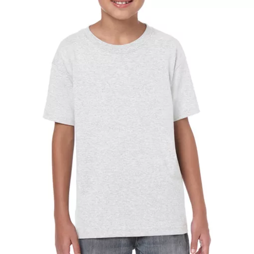 Gyerek póló  Rövid ujjú Gildan Heavy Cotton Youth T-Shirt   Hamuszürke   urespolo.hu