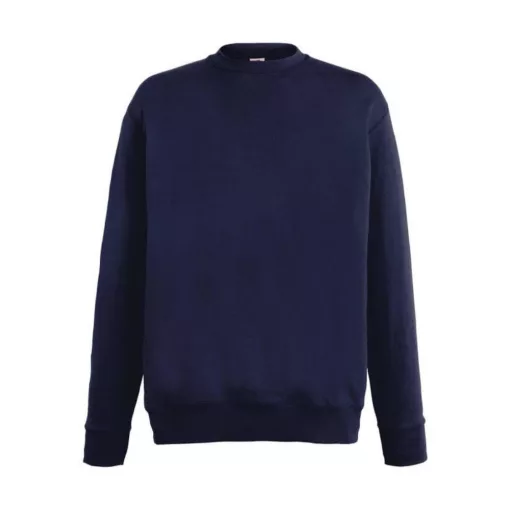 Férfi Pulóver  Hosszú ujjú Fruit of the Loom Lightweight Set-In Sweat   Heather szürke   urespo
