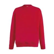 Férfi Pulóver  Hosszú ujjú Fruit of the Loom Lightweight Set-In Sweat   Világos grafitszürke