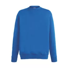 Férfi Pulóver  Hosszú ujjú Fruit of the Loom Lightweight Set-In Sweat   Azur kék   urespolo.hu