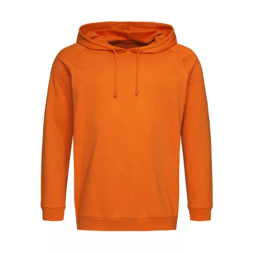 Uniszex kapucnis hosszú ujjú felső Stedman Unisex Sweat Hoodie Light XS, Narancssárga