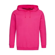 Uniszex kapucnis hosszú ujjú felső Stedman Unisex Sweat Hoodie Light 2XL, Édes rózsaszín