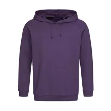 Uniszex kapucnis hosszú ujjú felső Stedman Unisex Sweat Hoodie Light 2XL, Deep Berry