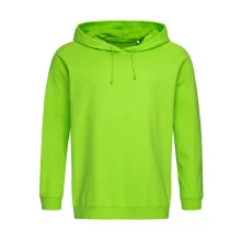 Uniszex kapucnis hosszú ujjú felső Stedman Unisex Sweat Hoodie Light L, Kiwi zöld