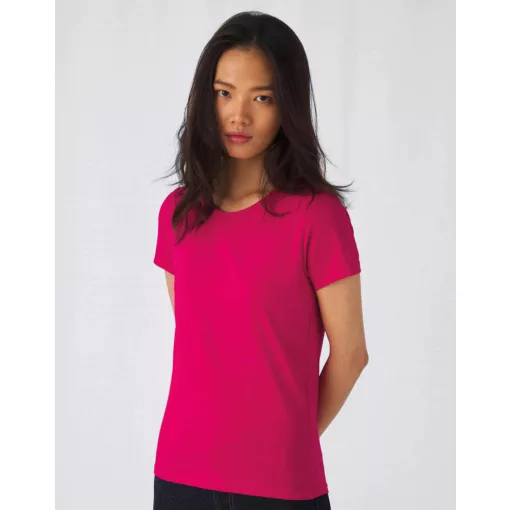 Női rövid ujjú póló B&C #E190 /women T-Shirt