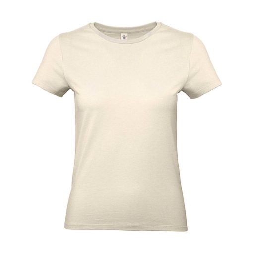 Női rövid ujjú póló B&C #E190 /women T-Shirt -XS, Naturál