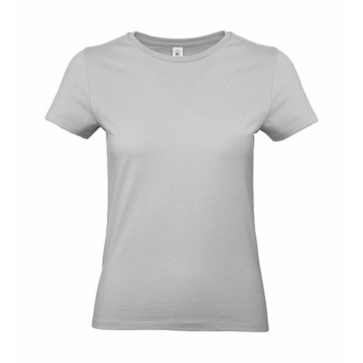 Női rövid ujjú póló B&C #E190 /women T-Shirt -XS, Pacific szürke