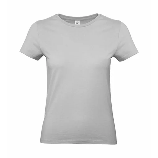 Női rövid ujjú póló B&C #E190 /women T-Shirt -S, Pacific szürke