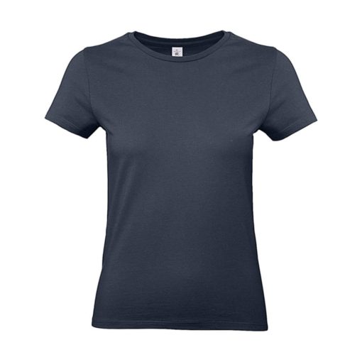 Női rövid ujjú póló B&C #E190 /women T-Shirt -M, Sötétkék (navy)