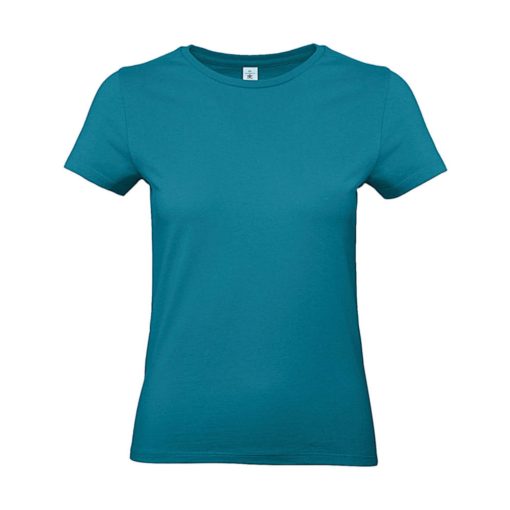 Női rövid ujjú póló B&C #E190 /women T-Shirt -XL, Díva kék