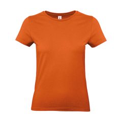 Női rövid ujjú póló B&C #E190 /women T-Shirt -XS, Városi narancssárga