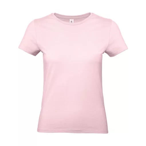 Női rövid ujjú póló B&C #E190 /women T-Shirt -S, Orhidea rózsaszín