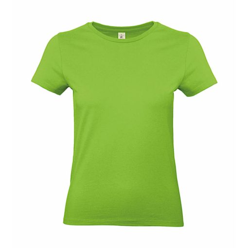 Női rövid ujjú póló B&C #E190 /women T-Shirt -M, Orhidea zöld
