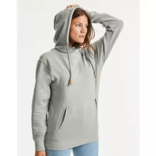Női kapucnis hosszú ujjú organikus pulóver Russell Europe Pure Organic High Collar Hooded Sweat
