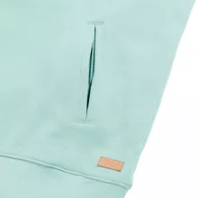Női kapucnis hosszú ujjú organikus pulóver Russell Europe Pure Organic High Collar Hooded Sweat