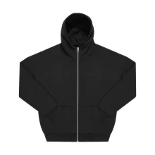 B and C Influence Zip Hood WG003 Black M