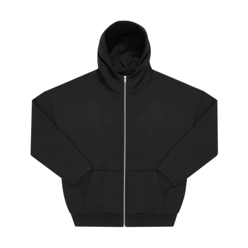 B and C Influence Zip Hood WG003 Black L