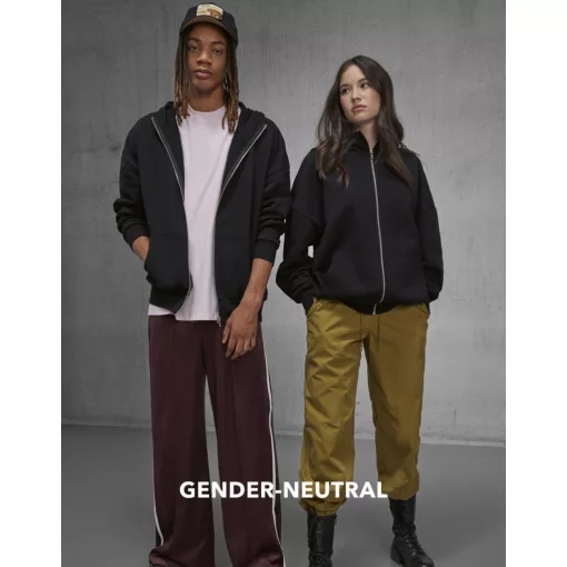 B and C Influence Zip Hood WG003 Sport Grey 2XL
