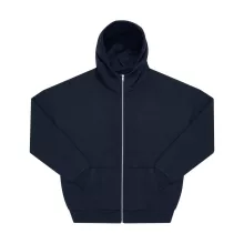 B and C Influence Zip Hood WG003 Navy M