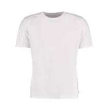 Férfi rövid ujjú póló Kustom Kit Regular Fit Cooltex Contrast Tee S, Fehér/Fehér