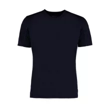 Férfi rövid ujjú póló Kustom Kit Regular Fit Cooltex Contrast Tee M, Sötétkék (navy)/Sötétkék (