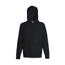 Férfi Pulóver Kapucnis Hosszú ujjú Fruit of the Loom Lightweight Hooded Sweat   Fehér   urespol