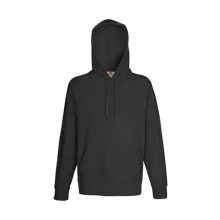 Férfi Pulóver Kapucnis Hosszú ujjú Fruit of the Loom Lightweight Hooded Sweat   Narancssárga