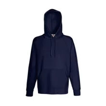 Férfi Pulóver Kapucnis Hosszú ujjú Fruit of the Loom Lightweight Hooded Sweat   Narancssárga