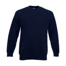 Uniszex Pulóver  Hosszú ujjú Fruit of the Loom Premium Set In Sweat   Oliva zöld   urespolo.hu
