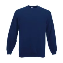 Uniszex Pulóver  Hosszú ujjú Fruit of the Loom Classic Set In Sweat   Fehér   urespolo.hu