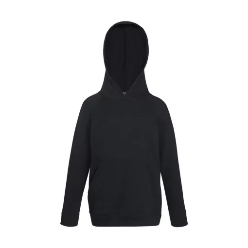 Gyerek Pulóver Kapucnis Hosszú ujjú Fruit of the Loom Lightweight Hooded Sweat Kids   Fehér   u