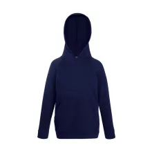 Gyerek Pulóver Kapucnis Hosszú ujjú Fruit of the Loom Lightweight Hooded Sweat Kids   Fehér   u