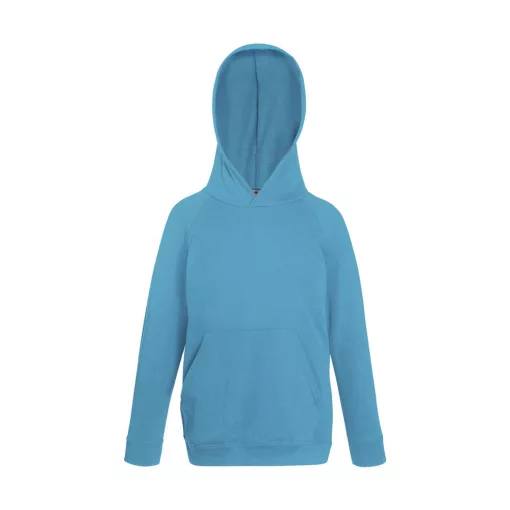 Gyerek Pulóver Kapucnis Hosszú ujjú Fruit of the Loom Lightweight Hooded Sweat Kids   Fehér   u