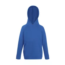 Gyerek Pulóver Kapucnis Hosszú ujjú Fruit of the Loom Lightweight Hooded Sweat Kids   Mély söté