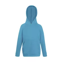 Gyerek Pulóver Kapucnis Hosszú ujjú Fruit of the Loom Lightweight Hooded Sweat Kids   Mély söté