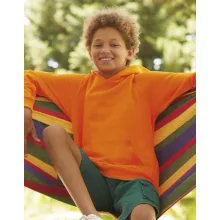 Gyerek Pulóver Kapucnis Hosszú ujjú Fruit of the Loom Lightweight Hooded Sweat Kids   Királykék