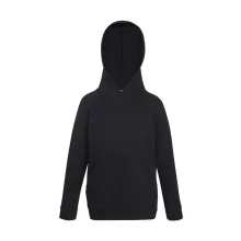 Gyerek Pulóver Kapucnis Hosszú ujjú Fruit of the Loom Lightweight Hooded Sweat Kids   Narancssá