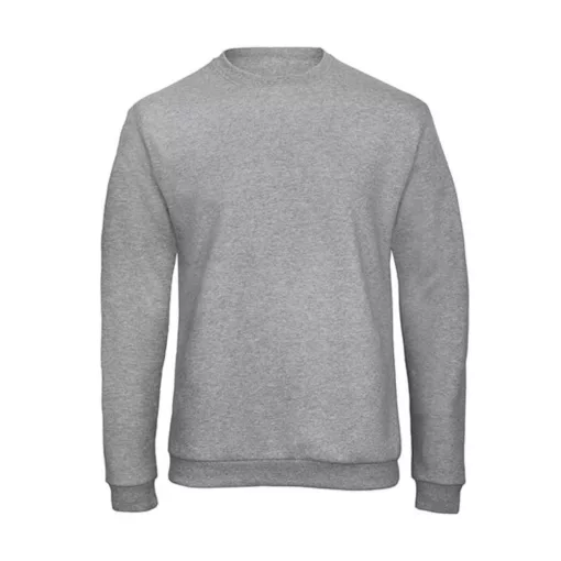 Férfi Felső  hosszú ujjú B&C Crewneck Sweatshirt Unisex - WUI23   Heather szürke   urespolo.hu
