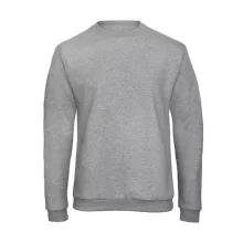 Férfi Felső  hosszú ujjú B&C Crewneck Sweatshirt Unisex - WUI23   Heather szürke   urespolo.hu
