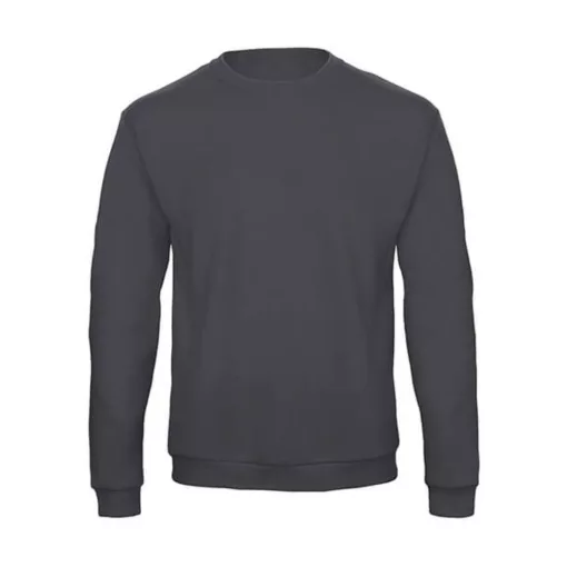 Férfi Felső  hosszú ujjú B&C Crewneck Sweatshirt Unisex - WUI23   Anthracite   urespolo.hu