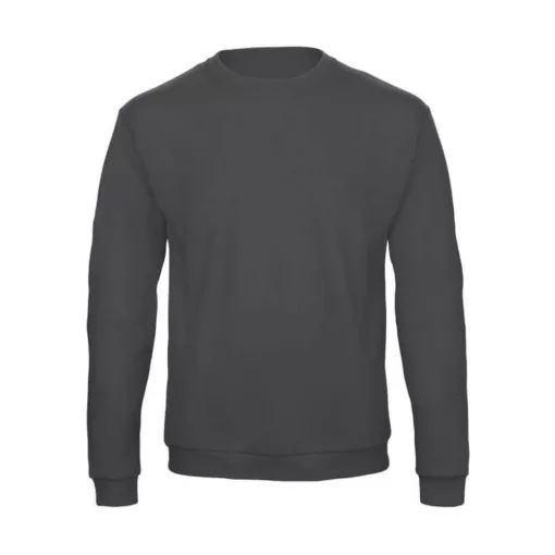 Férfi Felső  hosszú ujjú B&C Crewneck Sweatshirt Unisex - WUI23   Piros   urespolo.hu