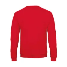 Férfi Felső  hosszú ujjú B&C Crewneck Sweatshirt Unisex - WUI23   Piros   urespolo.hu