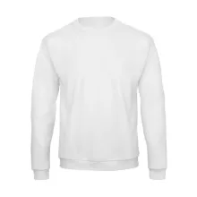 Férfi Felső  hosszú ujjú B&C Crewneck Sweatshirt Unisex - WUI23   Piros   urespolo.hu